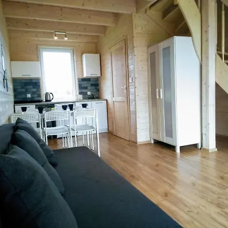 بيت خشبي Biale Zacisze *